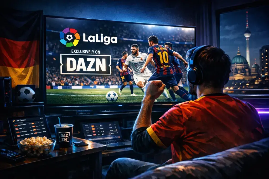 DAZN Secures Exclusive LaLiga Broadcast Rights Across Germany