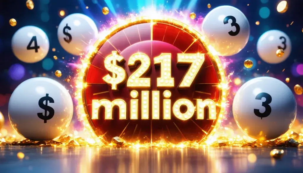 Powerball Jackpot Swells to $217 Million for Saturday Drawing